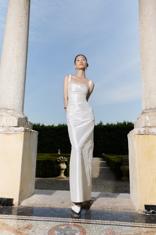 STYLE 064 // SILK TAFFETA COLUMN